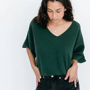 Suunday Gauze Dolman Top XS- NWOT